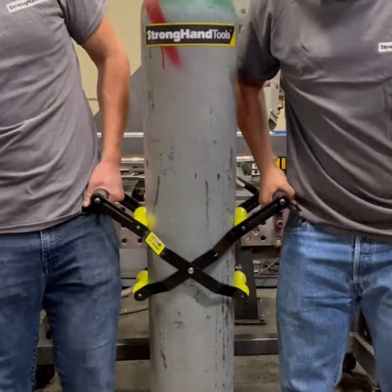 Gázpalack emelő fogantyú alkalmazása Strong Hand Tools – Gázpalack emelő fogantyú alkalmazása